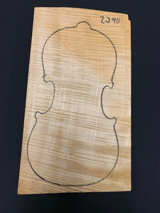 Violin Maple 1piece Back ②