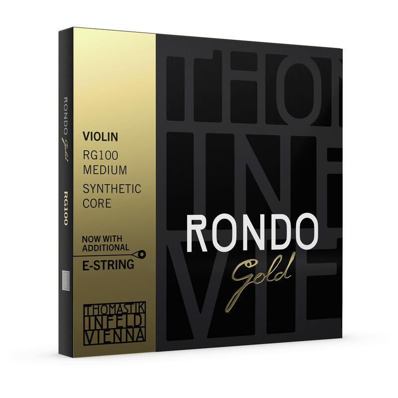 Violin RONDO GOLD (ﾛﾝﾄﾞｺﾞｰﾙﾄﾞ)/Thomastik 先行お試しセット