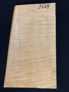 Violin Maple 1piece Back