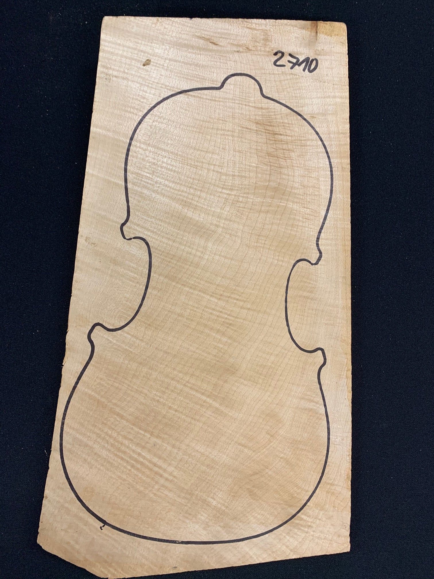 Violin Maple 1piece Back